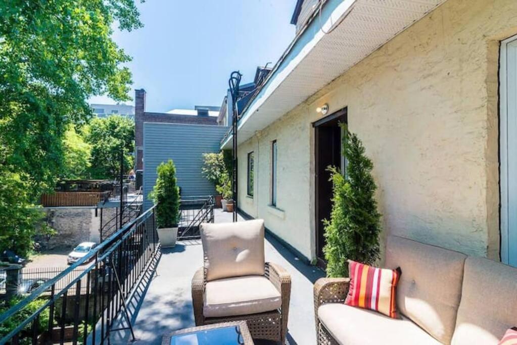 North House - Mtl Artist Loft - Champs Apartment มอนทรีอัล ภายนอก รูปภาพ